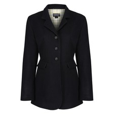 Equetech Ladies Hunt Wool Frock Coat - Black or Navy 32"-44" Chest - Twill