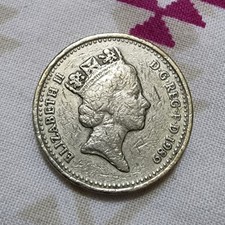 Great Britain 1  Pound 1989