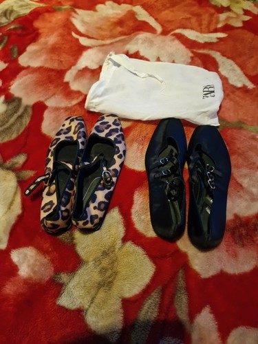 Zara mary jane ballet - 2x, flats
