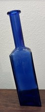 Cobalt blue glass slant - glass,