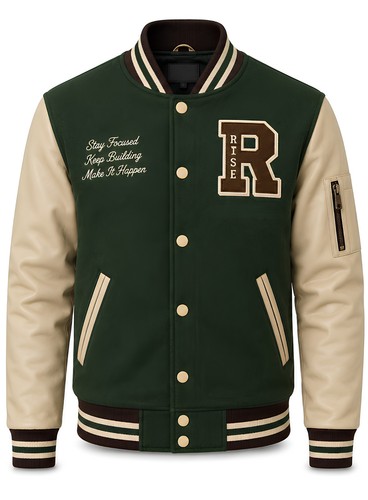 Forest green varsity - forest,