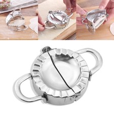 Stainless Steel Dumpling Mould Meat Pie Press Dough Pasty Maker Mold Kitchen UK