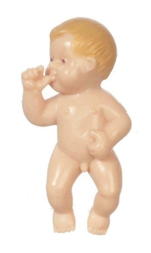 Dolls house baby - dolls,