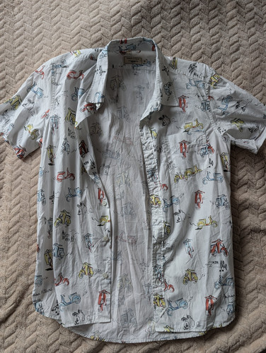 Maison kitsune shirt size - maison,