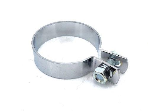 60mm exhaust clamp chrome - chrome, for