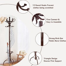 Free Standing Hallstand Wooden