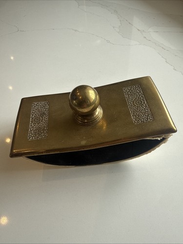 Vintage brass rocker desk - vintage,