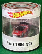 HOT WHEELS RLC, 1994 RYU's HONDA NSX with working lights. Mint cond.  Boxed.