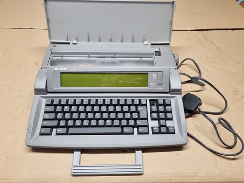 Sharp electric word - word, processor