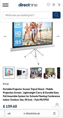 Portable prjtp52 projector - portable,