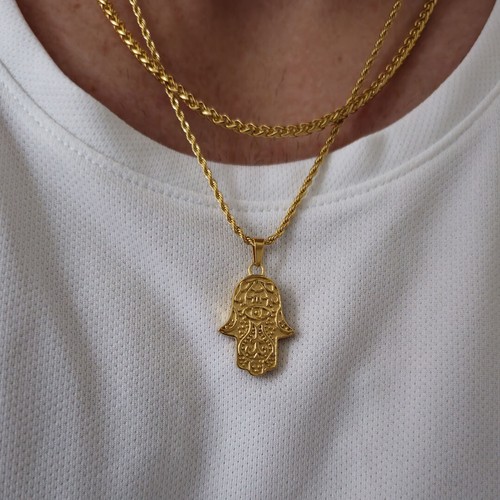Evil eye pendant necklace - eye,