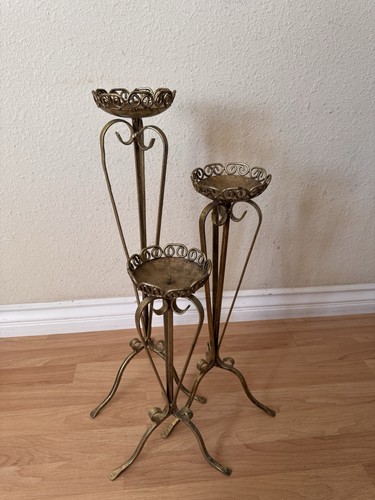 Antique set gold pillar - 3,