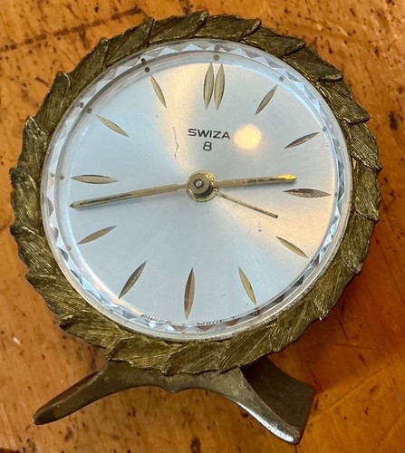 Swiza day vintage alarm - 8-day,