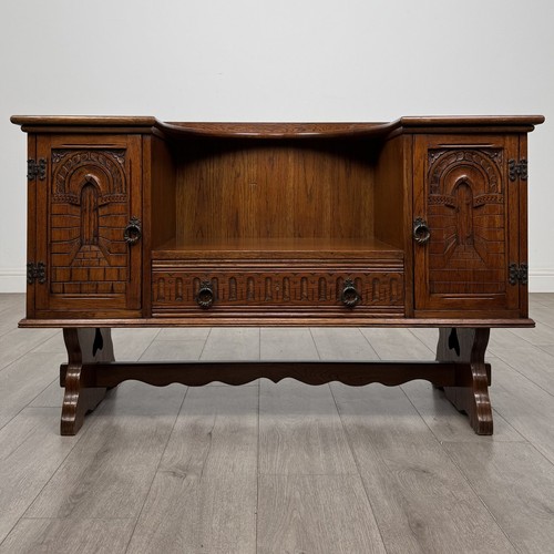 Vintage oak telephone seat - vintage,