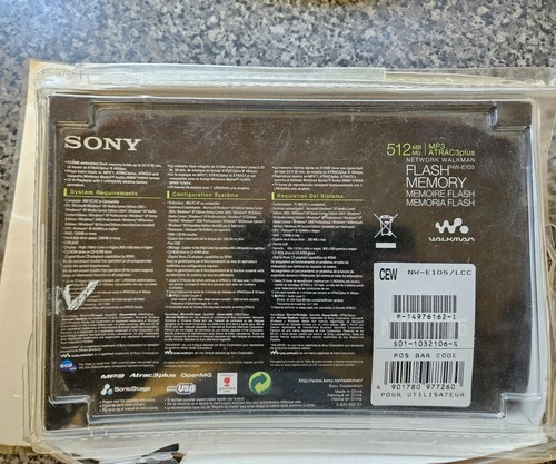Sony walkman e105 blue - walkman,