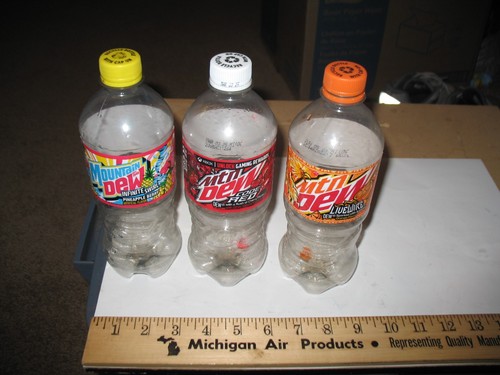Lot mountain dew soda - mountain,