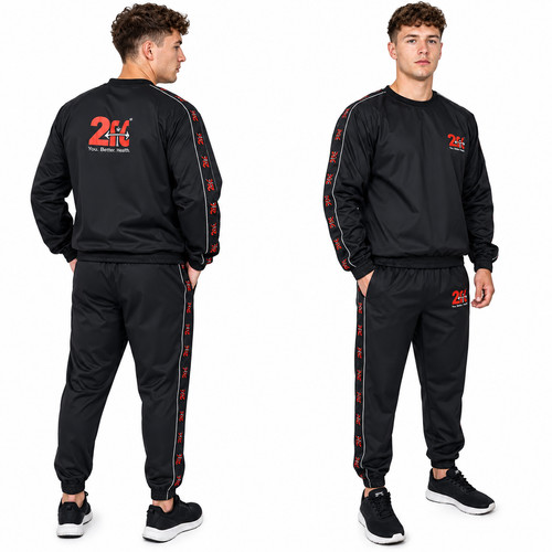 Sauna sweat suit black - sauna,