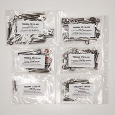 YAMAHA TZ 250 350 1976-1978 Kit viti brugola inox motore completo TZ250 TZ350