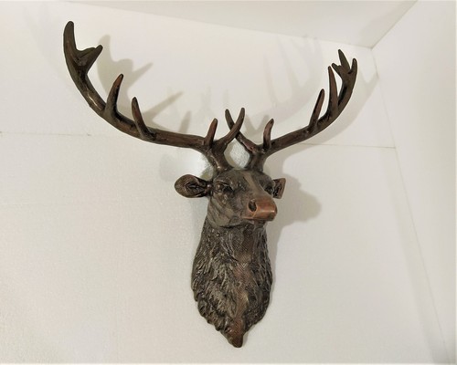 Large metal wall - wall, deer