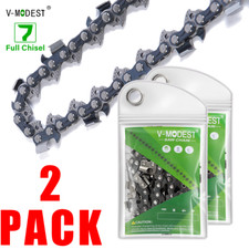 2 24" Chainsaw Chain For STIHL MS640 MS650 MS660 MS661 3/8" .063" 1.6 84DL