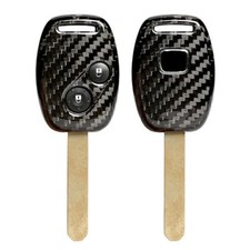 2button Carbon Fiber Car Remote Key Case Cover Shell for Honda Civic Accord Jazz