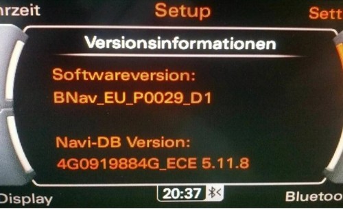 Audi mmi basic firmware - 3g, +