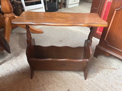 Side table magazine - magazine, brown