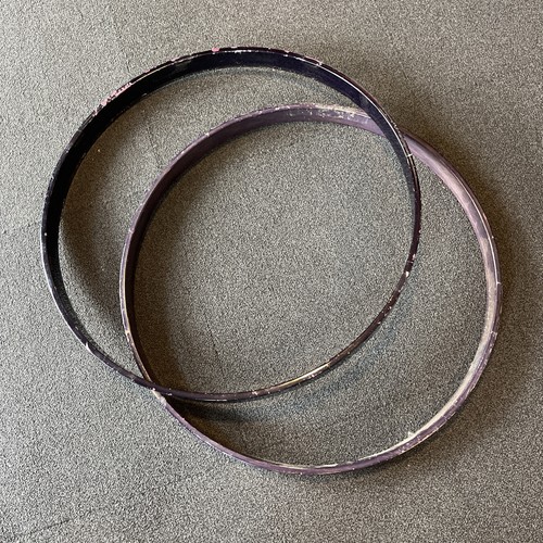 Bass drum hoops wooden - 22",