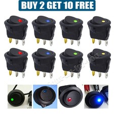 2+10pcs Toggle Switch DC 12V