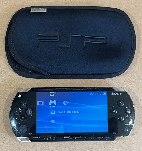 Sony psp 1003 black console - 1003,