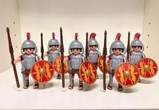 playmobil bundle figures bid new rare x6  Set Of Romans Rome Special Custom 
