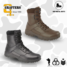 Mens Grafters Combat Boots