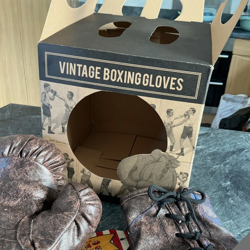 Vintage style boxing - vintage,