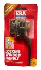 ERA LOCKING WOODEN WINDOW HANDLE  REPLACES EXISTING HANDLE ( PACKAGE DAMAGED )