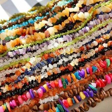Gemstone Chip Beads For