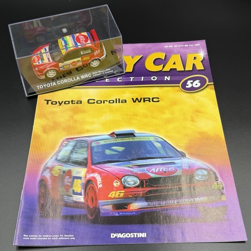 Deagostini rally car - rally,
