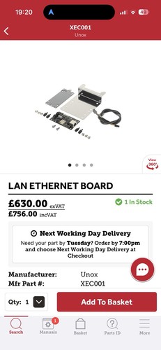 Unox lan connection bridge - mm,