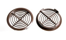 Soffit Vents - 70mm uPVC Soffit / Fascia / Roof / Eaves Push In Air Vent Discs