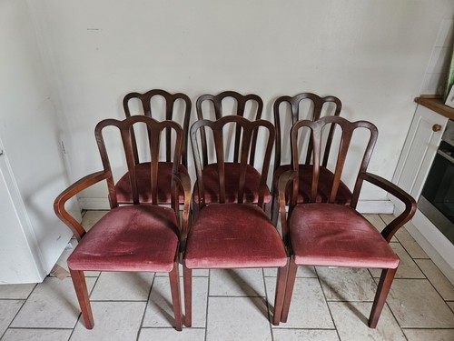 Vintage merridew dining - 6x,