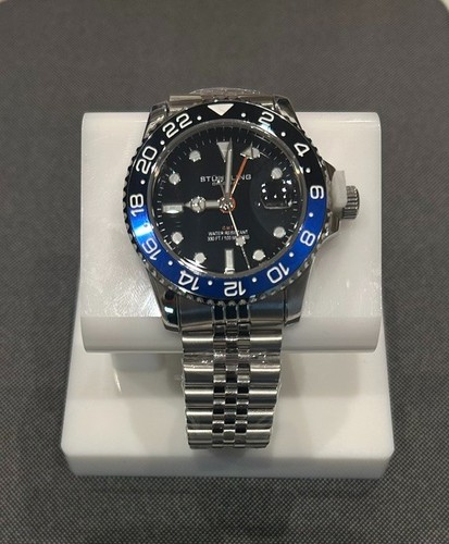 Stuhrling gmt 42mm diver - stuhrling,