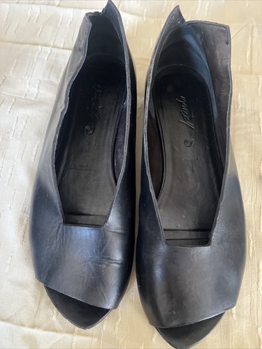 Marsell black leather designer - black,