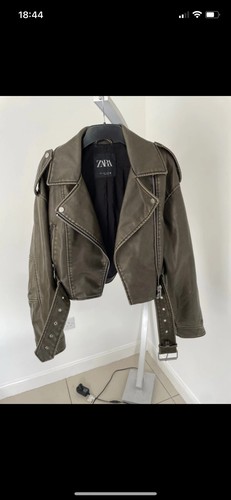 Zara women faux leather - zara,