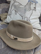 Christy Wool Felt Fedora Hat