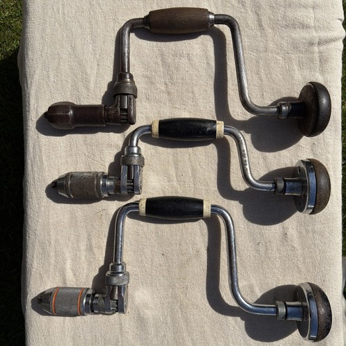 Vintage stanley hand - 3x,