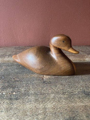 Vintage hand carved wooden - hand-carved,