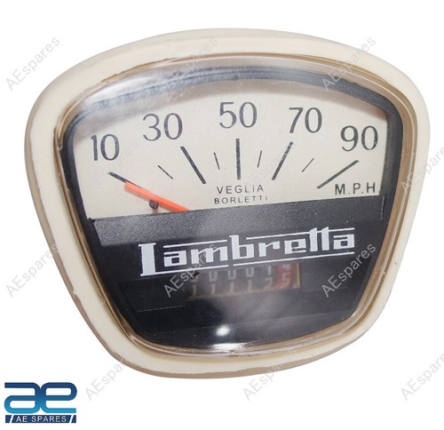 Lambretta speedometer 90 - sx,