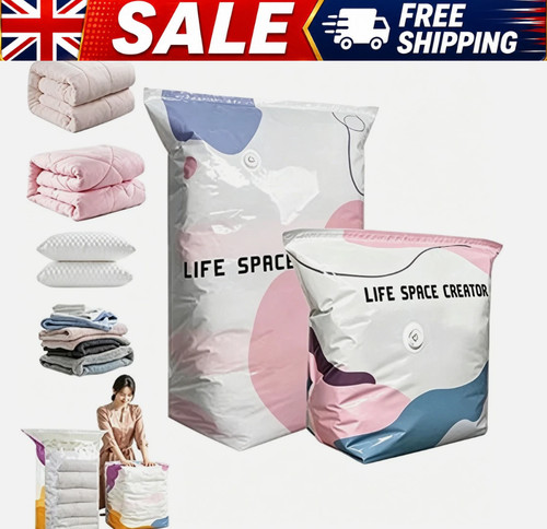 Pump vacuum storage bags - storage,