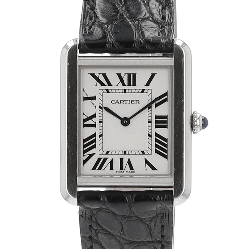 Cartier tank solo 3170 24x31mm - tank,