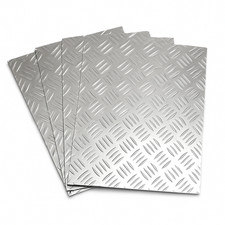 Aluminium Chequer Tread Plate Durbar 1.5mm Thickness Multiple Sizes Grade 5754