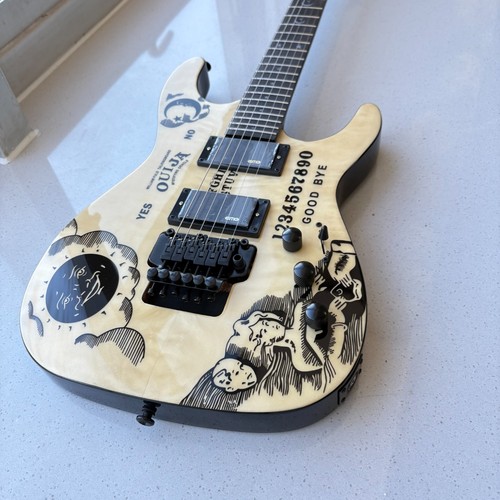 Custom kirk hammett moon style - custom,